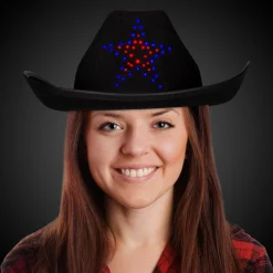 Online Windy City Novelties LED Star Cowboy Hat