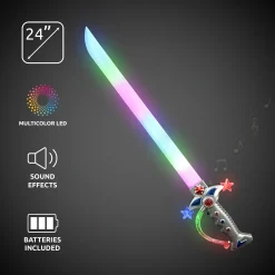 Discount Windy City Novelties LED Star Sword