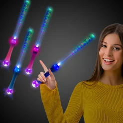 Discount Windy City Novelties LED Strobing Fiber Optic Wand