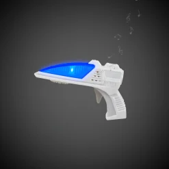 Hot Windy City Novelties LED Toy Space 3 1/2" Gun With Sound