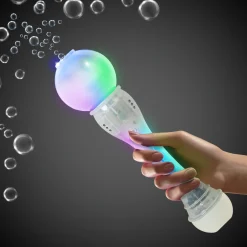 Best Windy City Novelties LED Translucent Bubble Wand Clear