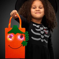 Online Windy City Novelties LED Trick or Treat Pumpkin Bag