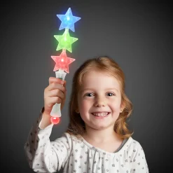 Outlet Windy City Novelties LED Triple Star Wand