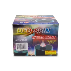 New Windy City Novelties LED UFO Spinning Top