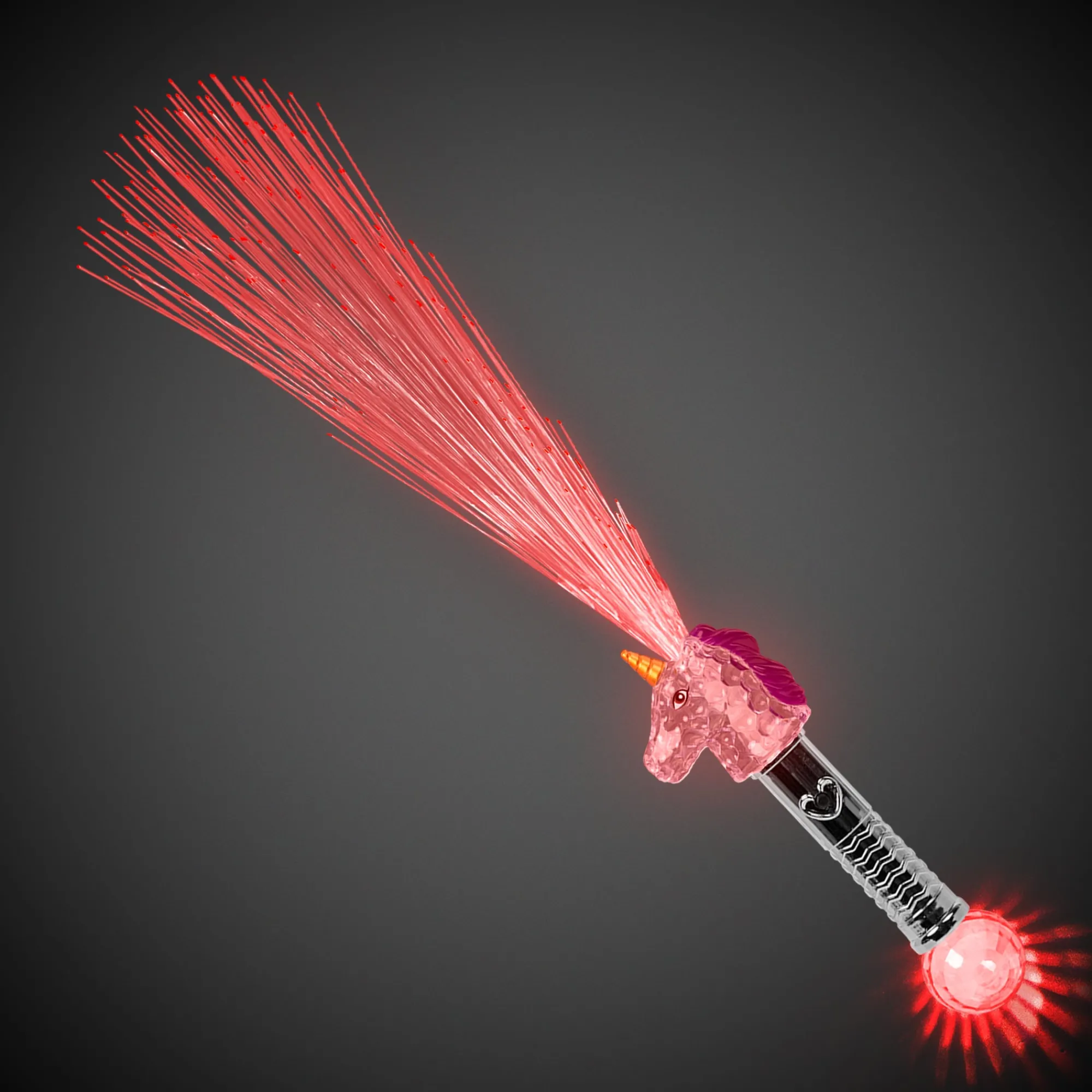 Discount Windy City Novelties LED Unicorn Fiber Optic Wand