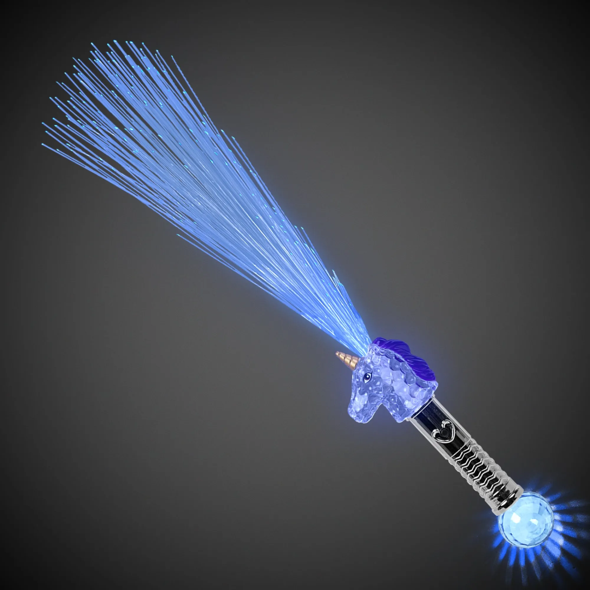 Discount Windy City Novelties LED Unicorn Fiber Optic Wand