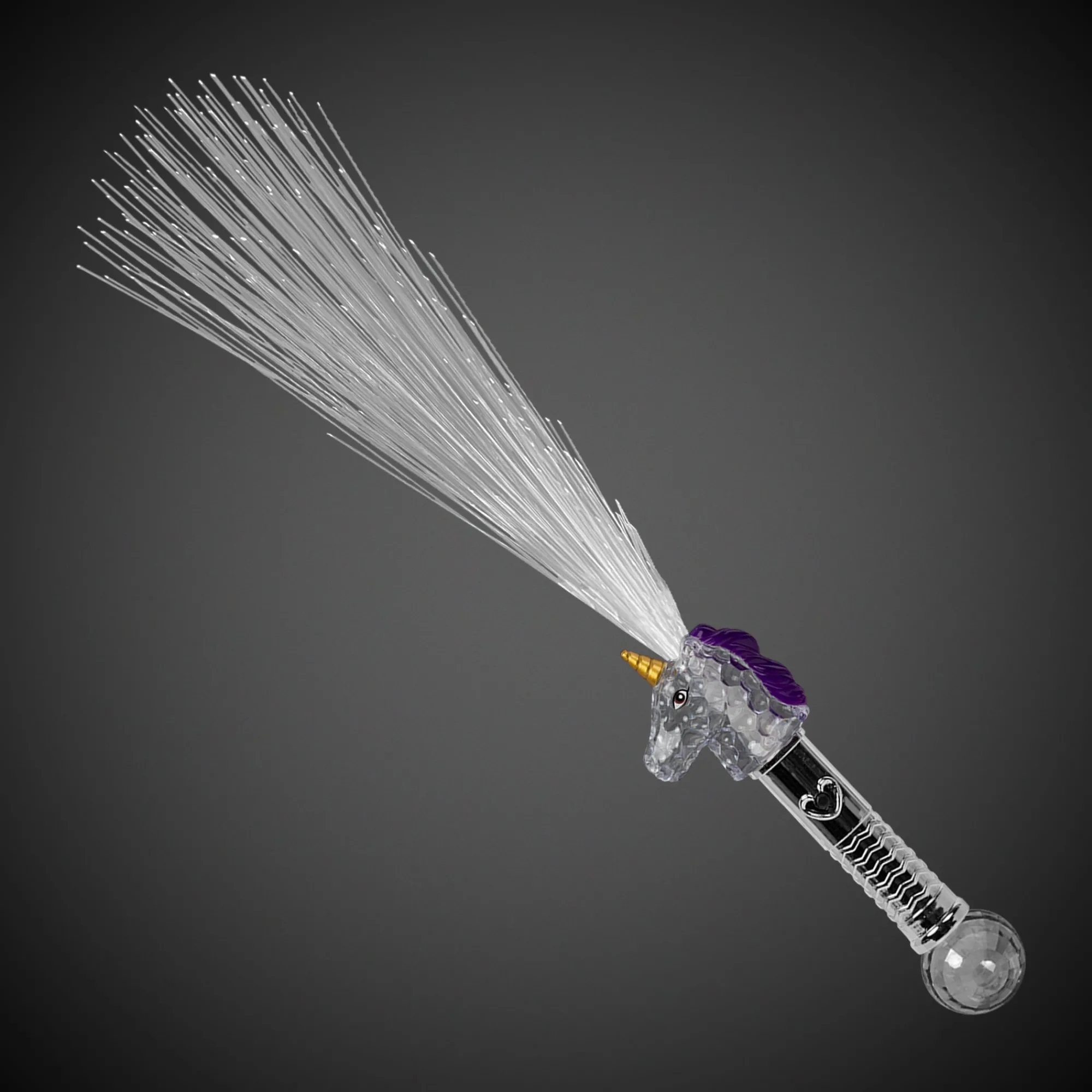 Discount Windy City Novelties LED Unicorn Fiber Optic Wand