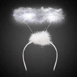 Hot Windy City Novelties LED White Angel Halo Headband
