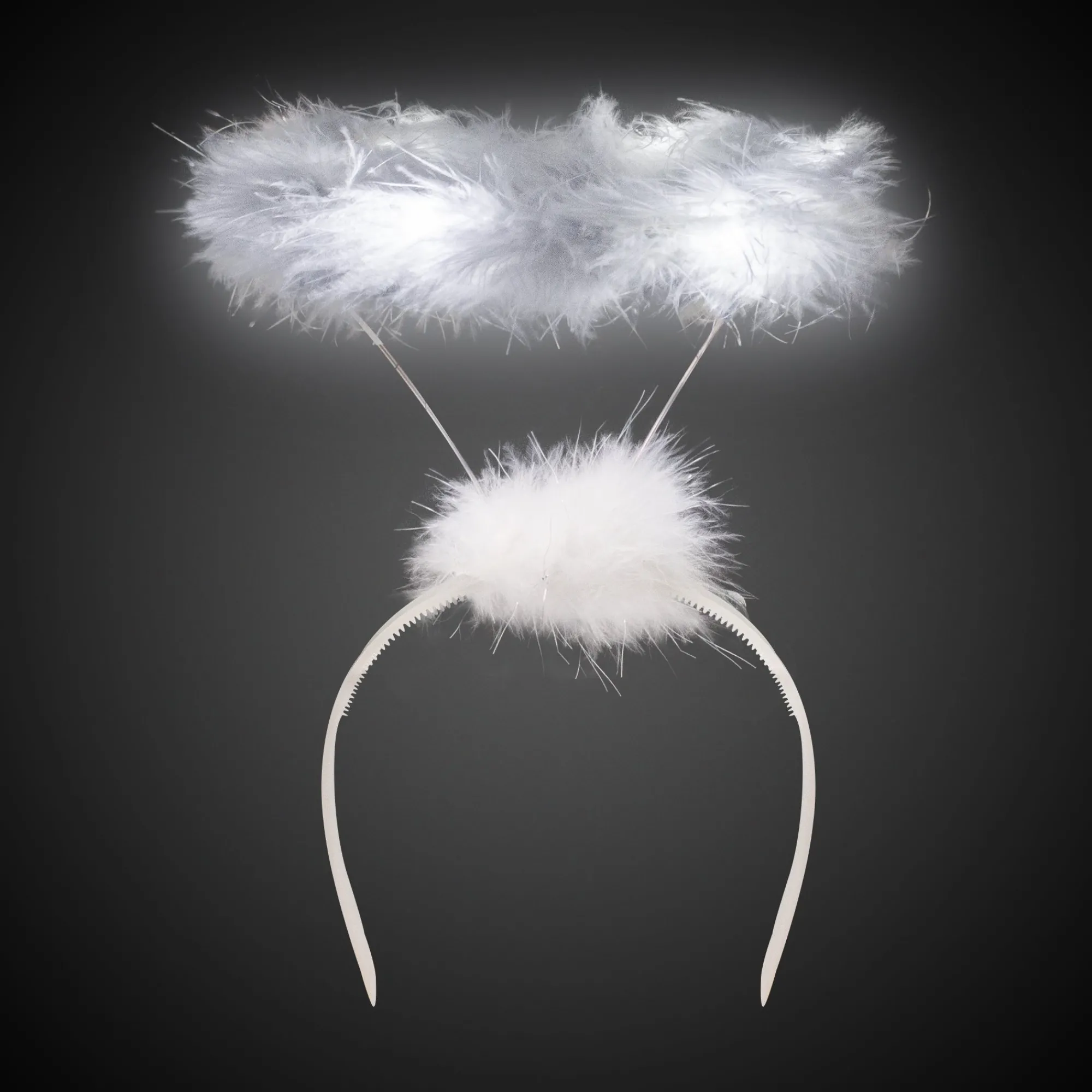 Hot Windy City Novelties LED White Angel Halo Headband