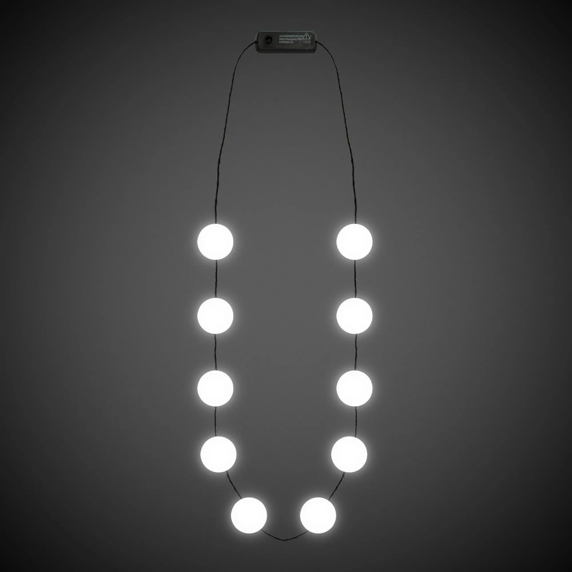 Sale Windy City Novelties LED White Button Necklace