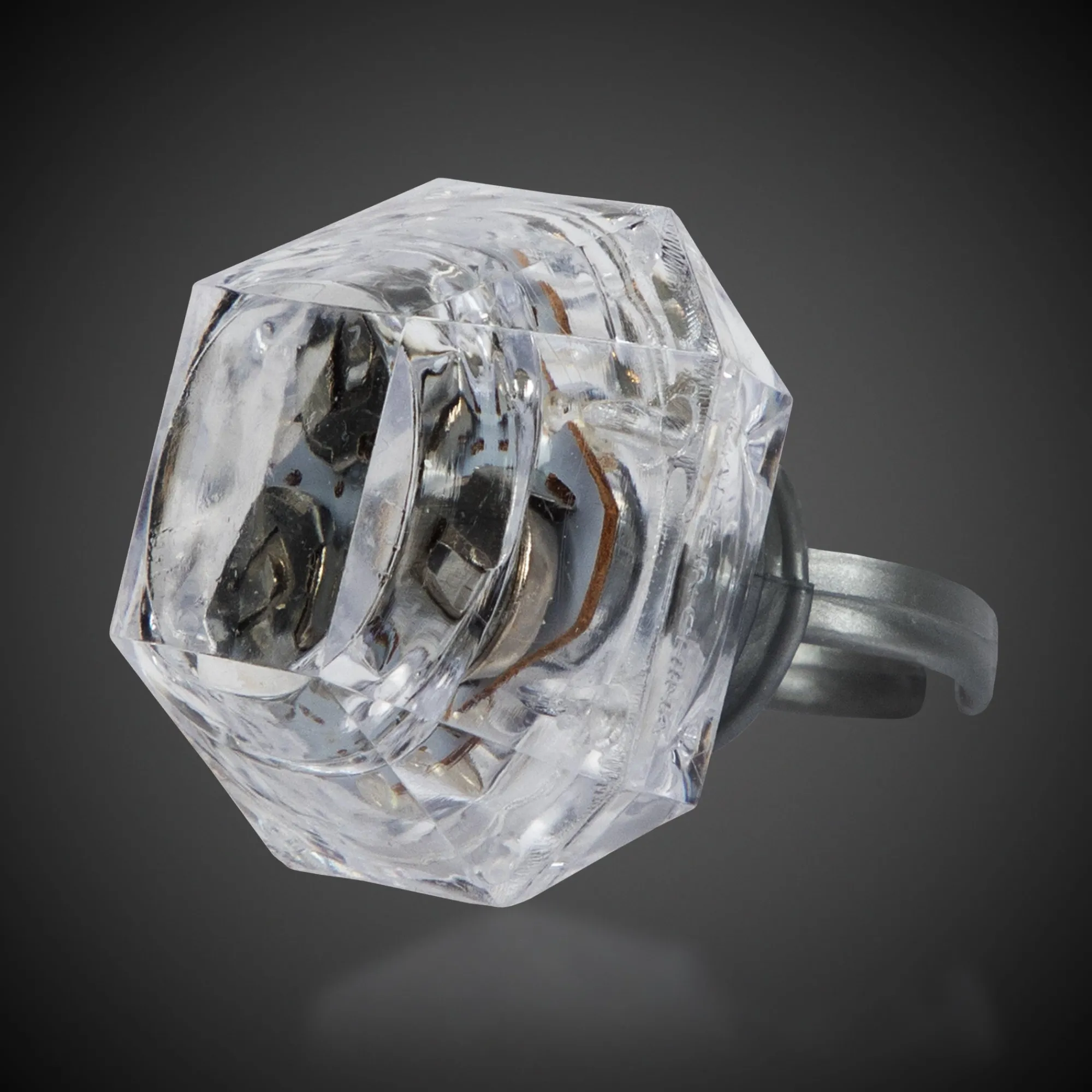 Clearance Windy City Novelties LED Diamond Ring White