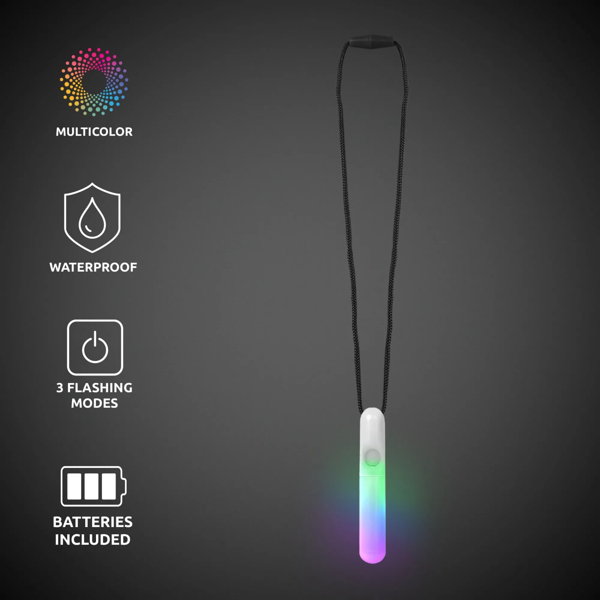 New Windy City Novelties LED Waterproof Light Stick White