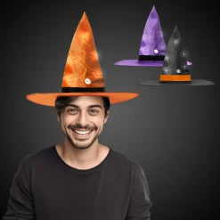 Discount Windy City Novelties LED Witch Hats Retail Counter Display