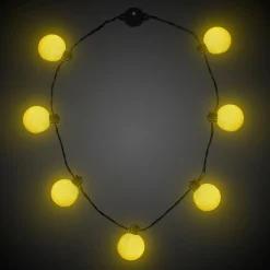 Windy City Novelties LED Ball Necklace Yellow