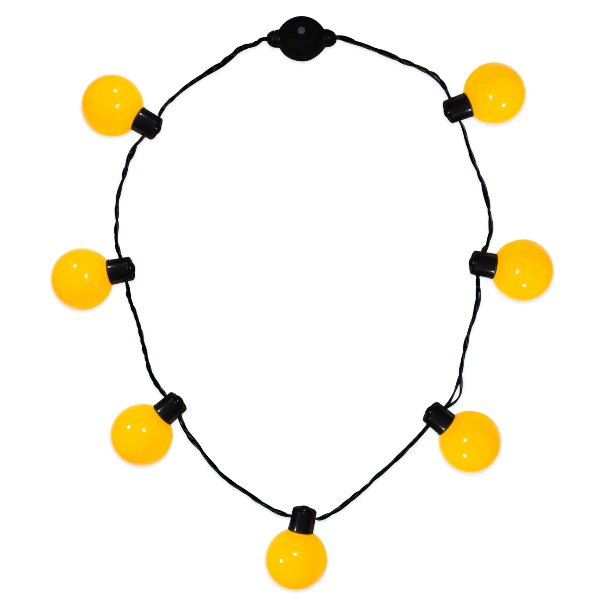 Windy City Novelties LED Ball Necklace Yellow