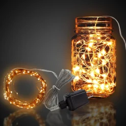 Outlet Windy City Novelties LED Yellow Waterproof 34' String Light