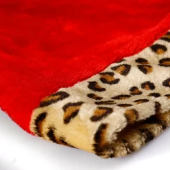 Outlet Windy City Novelties Leopard Print Santa Hat