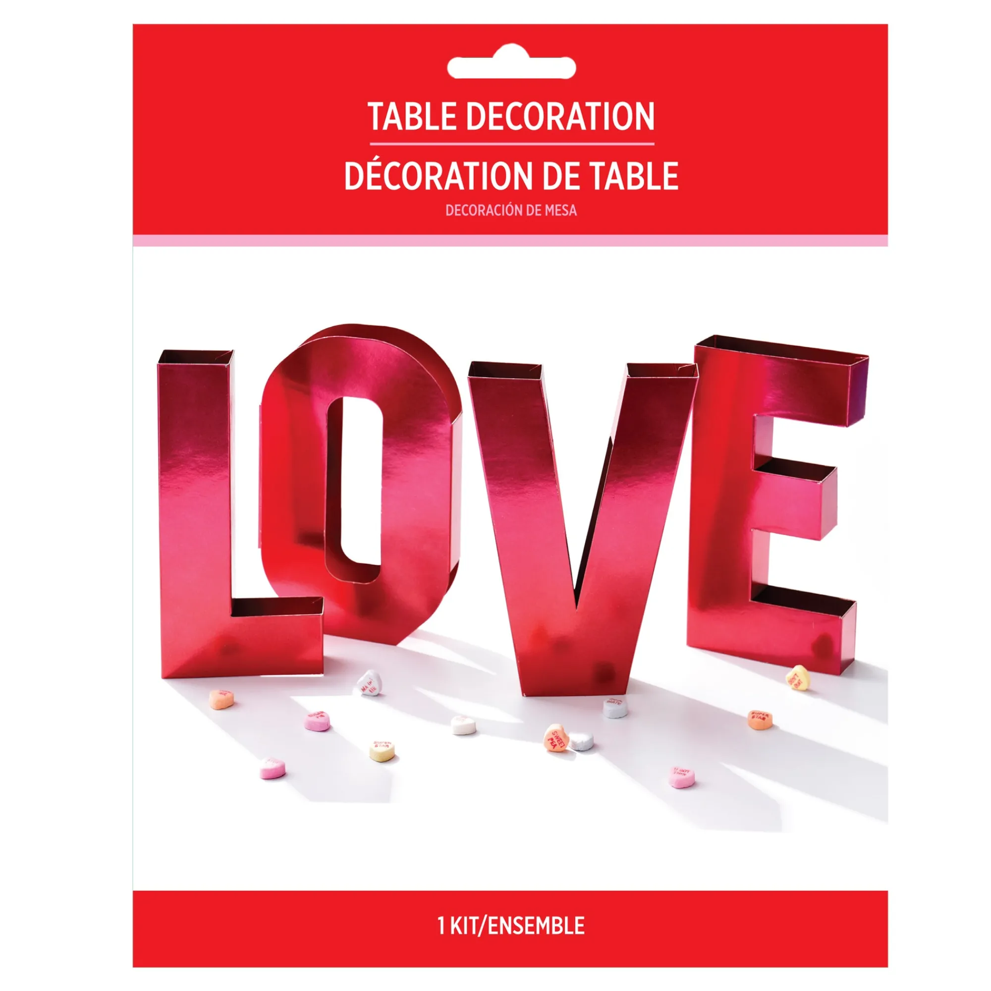 Online Windy City Novelties LOVE Foil Centerpiece