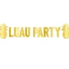New Windy City Novelties Luau Gold Foil Streamer