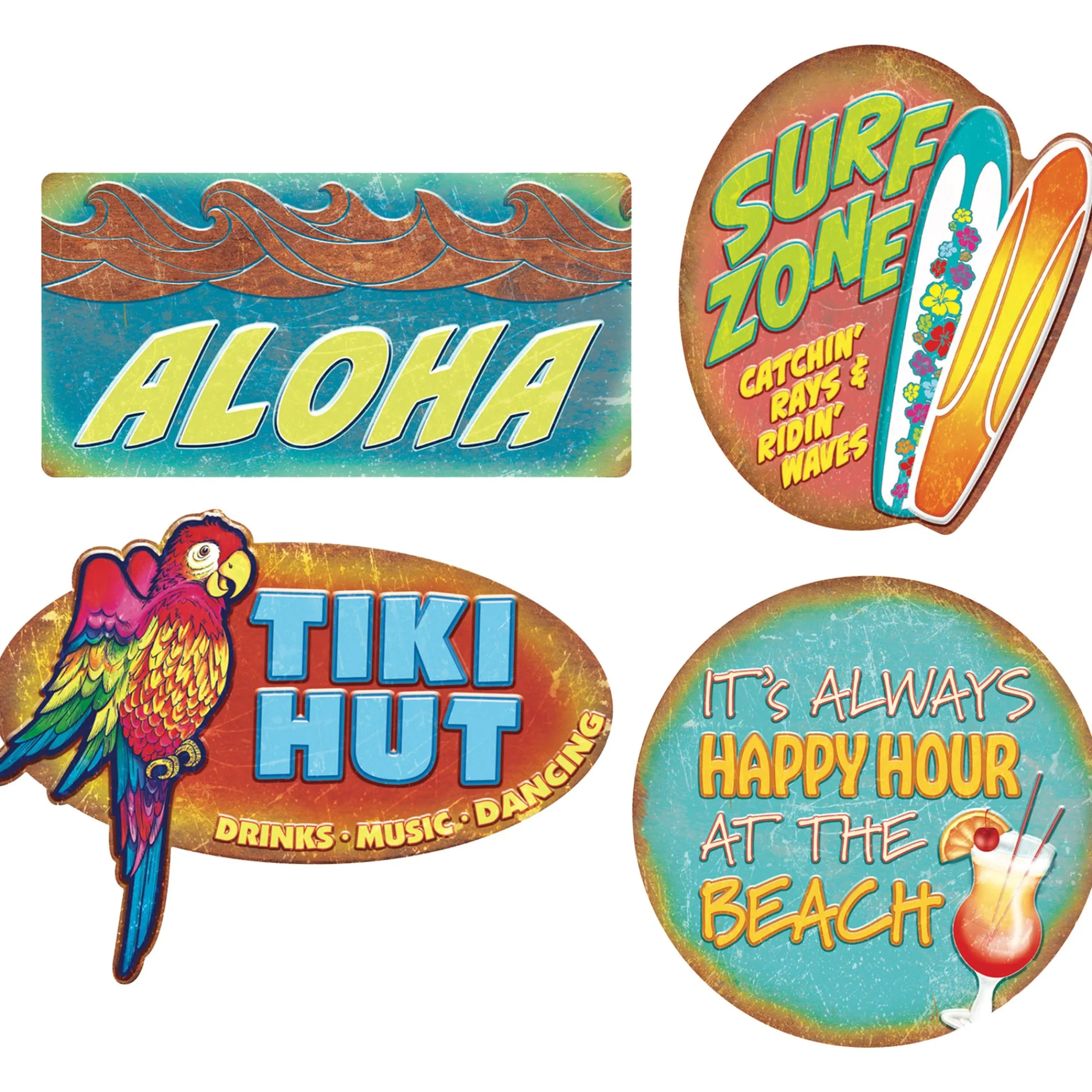 Sale Windy City Novelties Luau Signs