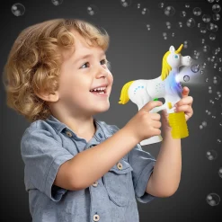Outlet Windy City Novelties Magical LED Unicorn Bubble Gun