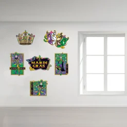 Sale Windy City Novelties Mardi Gras Jumbo Cutouts