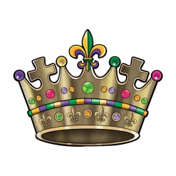 Sale Windy City Novelties Mardi Gras Jumbo Cutouts