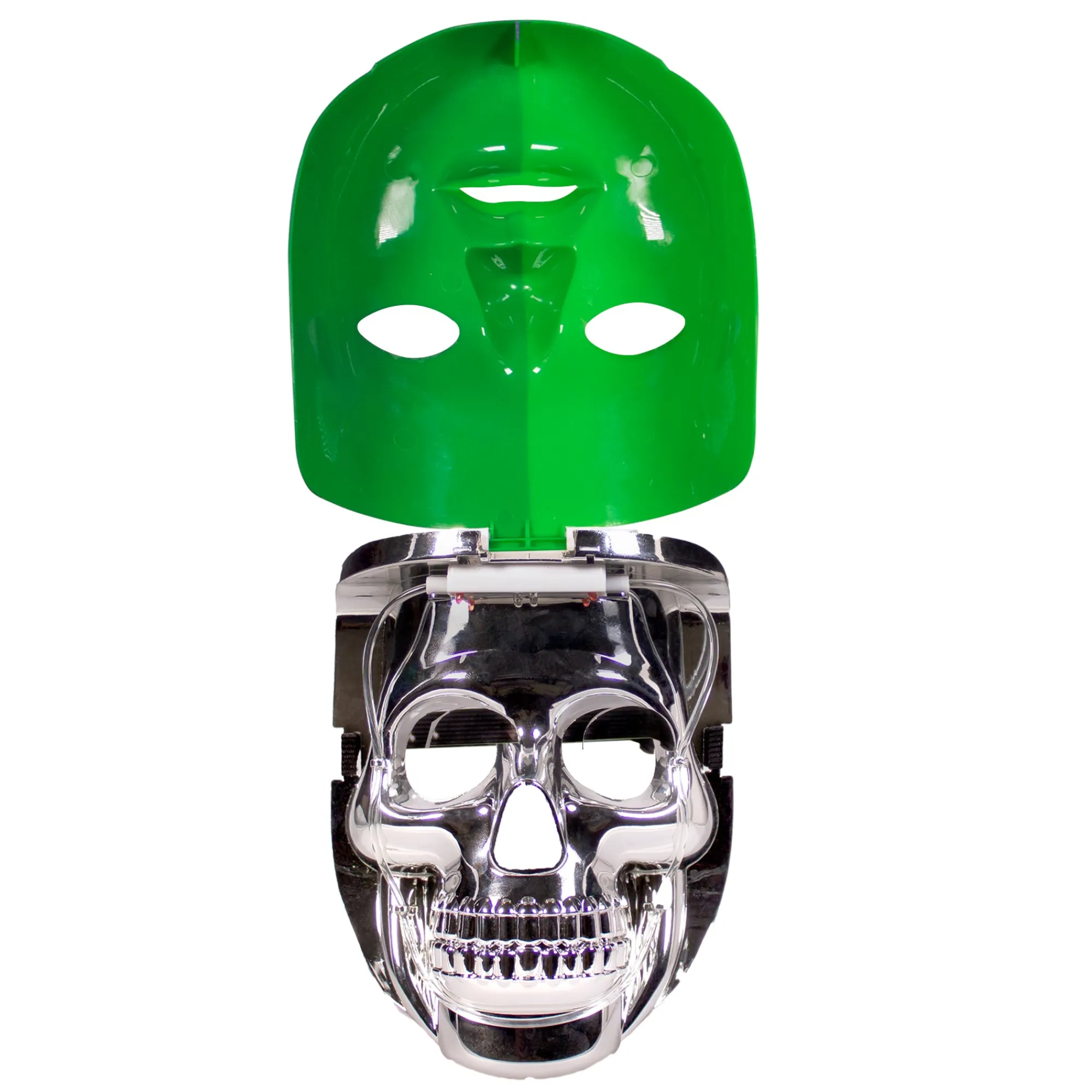 Clearance Windy City Novelties Mardi Gras LED Double Face Mask