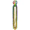 Sale Windy City Novelties Mardi Gras 7mm Bead Faceted 33" Necklaces