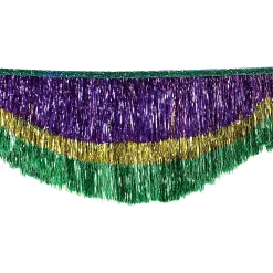 Discount Windy City Novelties Mardi Gras Tinsel Bunting
