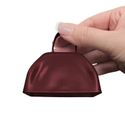 Discount Windy City Novelties Metal Cowbells Maroon