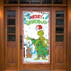 New Windy City Novelties Merry Grinchmas Door Cover