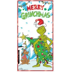 New Windy City Novelties Merry Grinchmas Door Cover