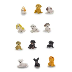 Windy City Novelties Mini 1" Dog Toy Figures