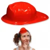 Clearance Windy City Novelties Mini Red Fire Helmets
