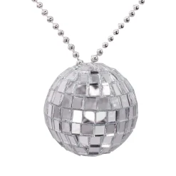 Windy City Novelties Mirror Disco Ball Necklaces