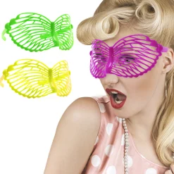 Hot Windy City Novelties Neon Butterfly Masks