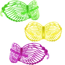 Hot Windy City Novelties Neon Butterfly Masks