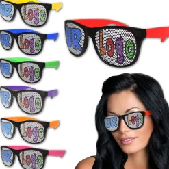 Online Windy City Novelties Neon Custom Retro Sunglasses