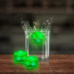 Discount Windy City Novelties Neon LED Ice Cubes Green