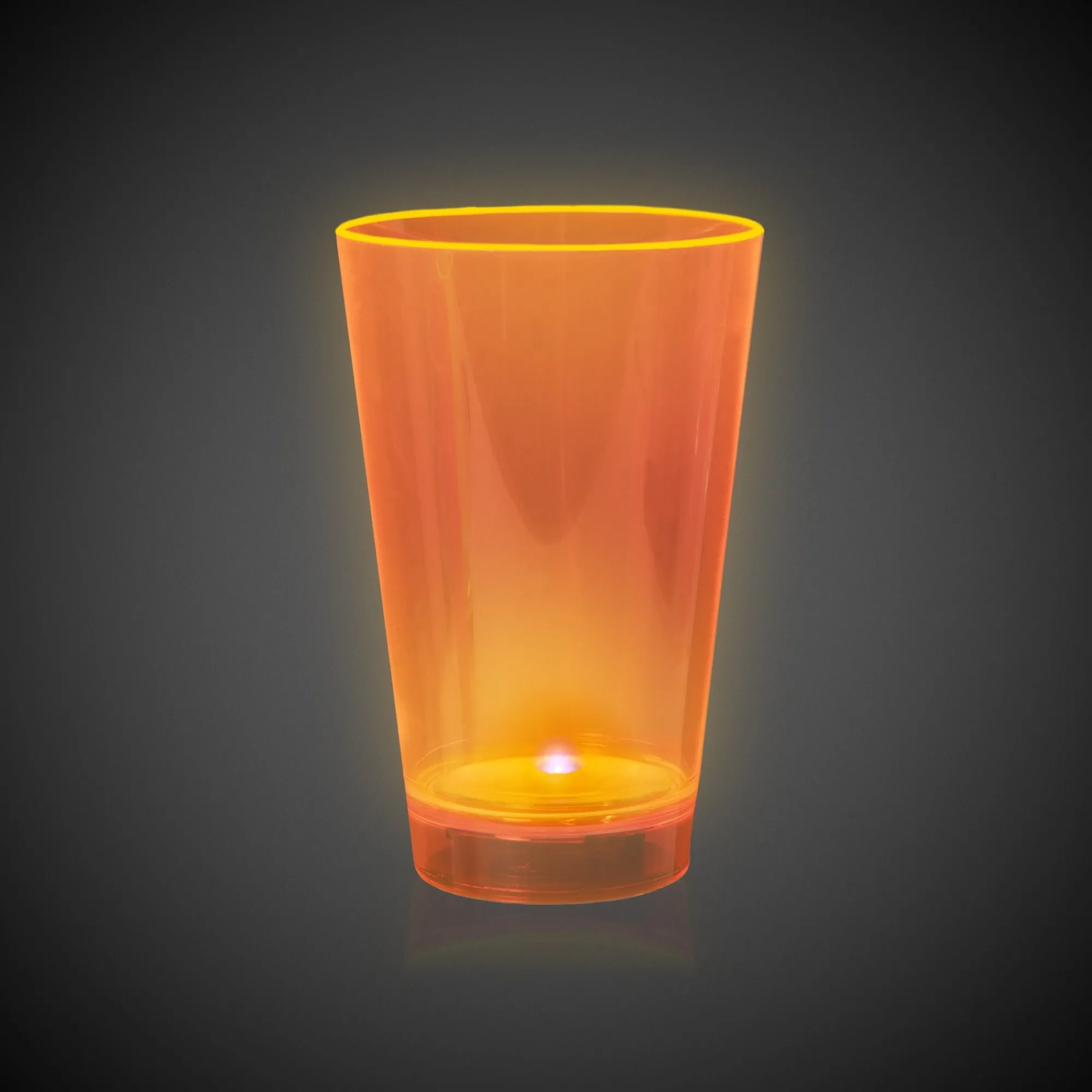 New Windy City Novelties Neon LED 12 oz. Cup Orange