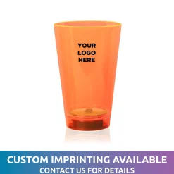 New Windy City Novelties Neon LED 12 oz. Cup Orange