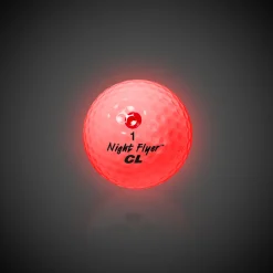 Best Windy City Novelties Night Flyer LED Red Constant-On Golf Ball