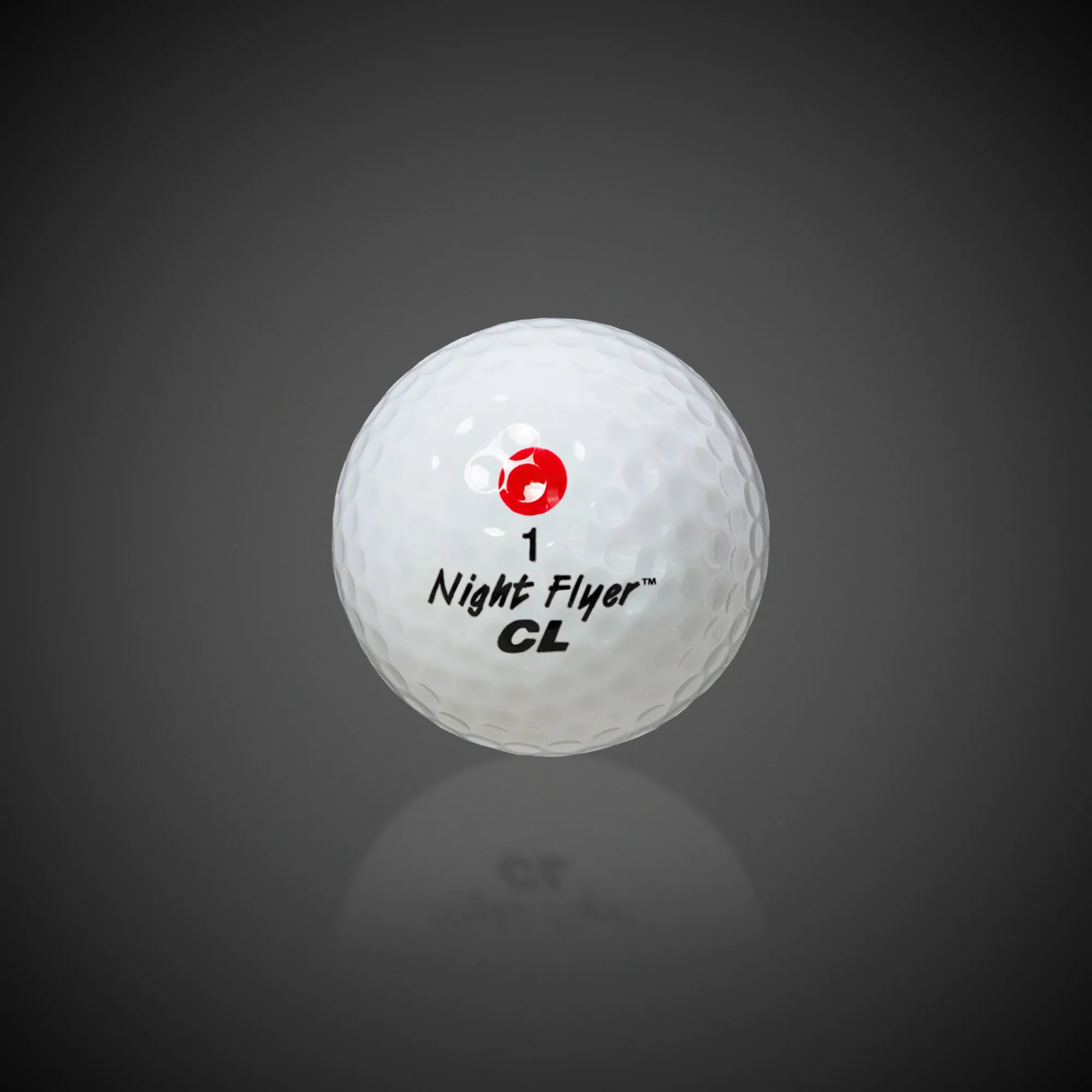 Best Windy City Novelties Night Flyer LED Red Constant-On Golf Ball