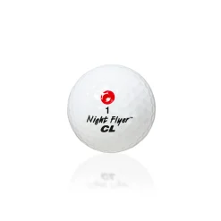 Best Windy City Novelties Night Flyer LED Red Constant-On Golf Ball