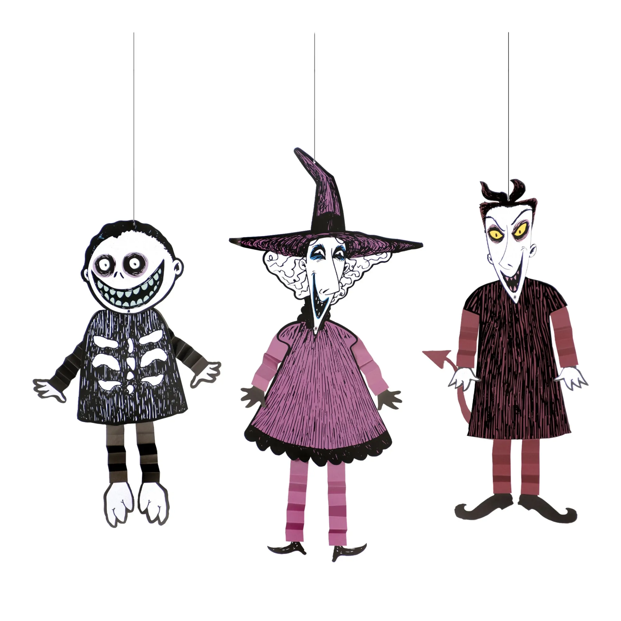 Clearance Windy City Novelties Nightmare Before Christmas Hanging Decorations