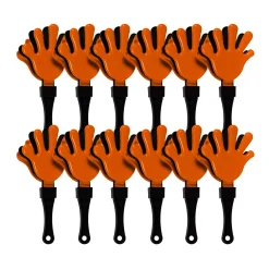 Discount Windy City Novelties Orange & Black Hand Clappers