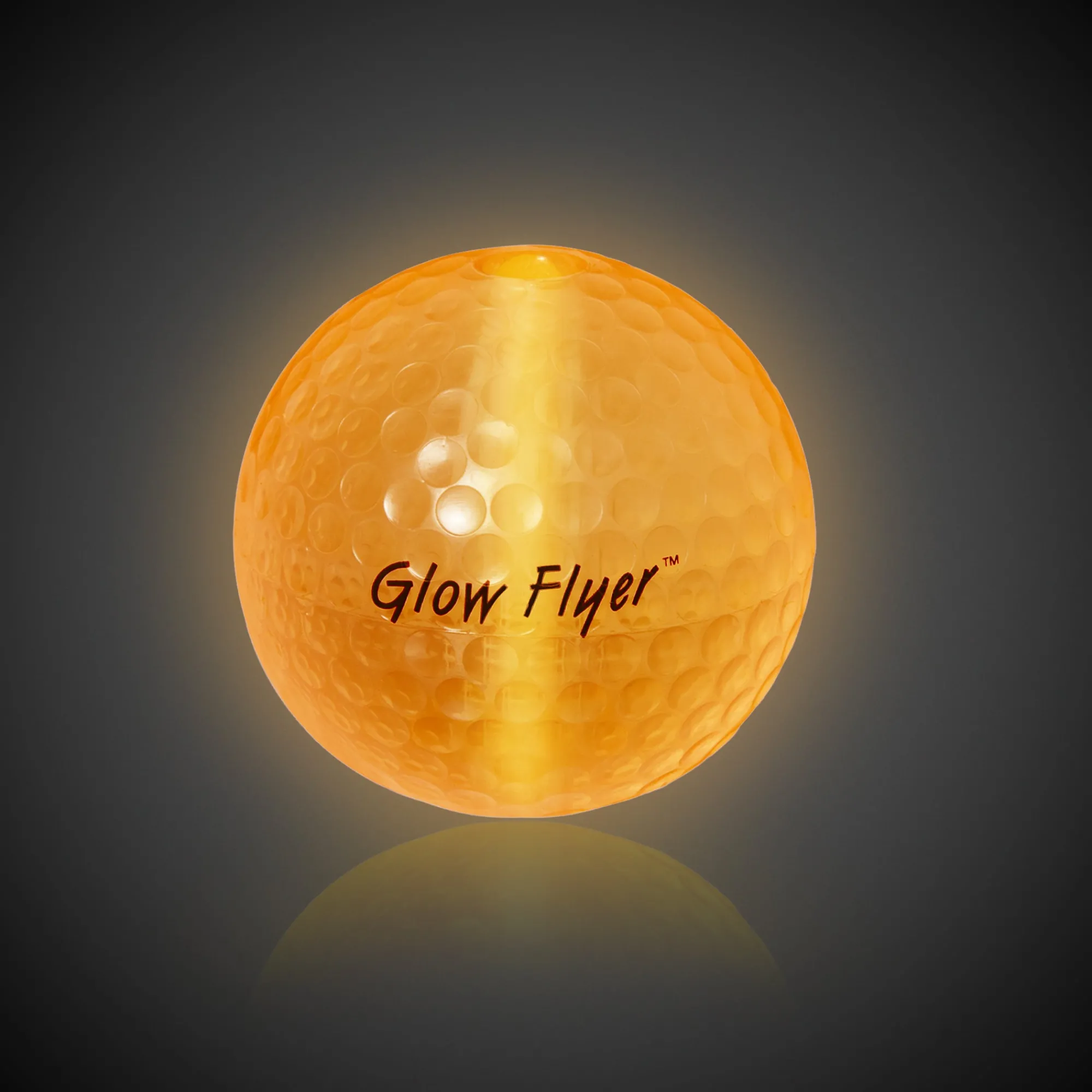 Best Windy City Novelties Glow Flyer Golf Ball Orange