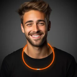 Clearance Windy City Novelties Glow Necklace Orange