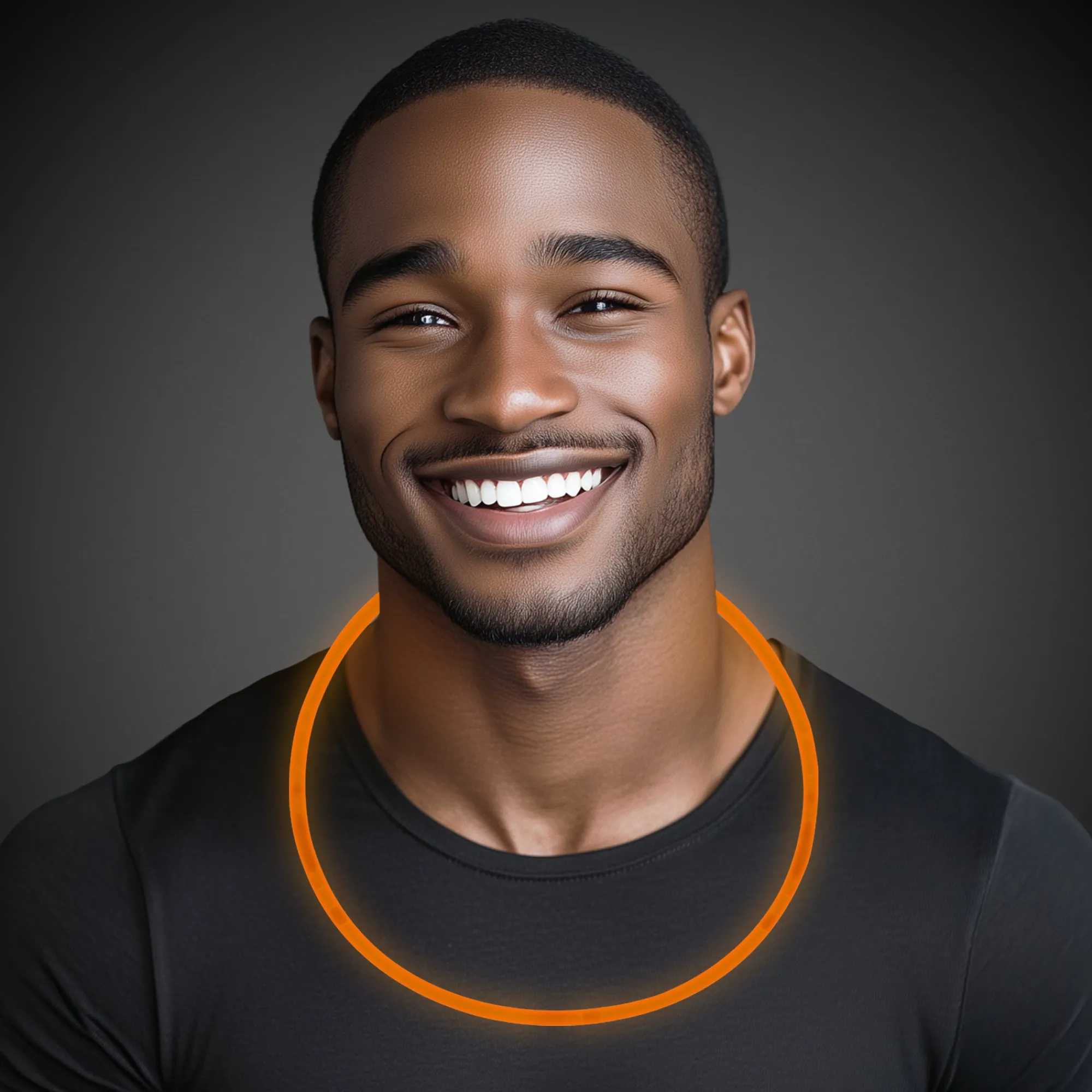 Best Windy City Novelties 22" Glow Necklaces Orange